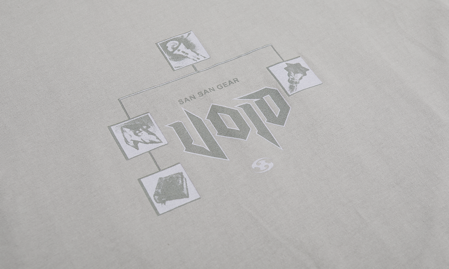 San San Gear - Void Born T-Shirt (Warm Grey) product image 12 | TRAB K-Fashion Australia