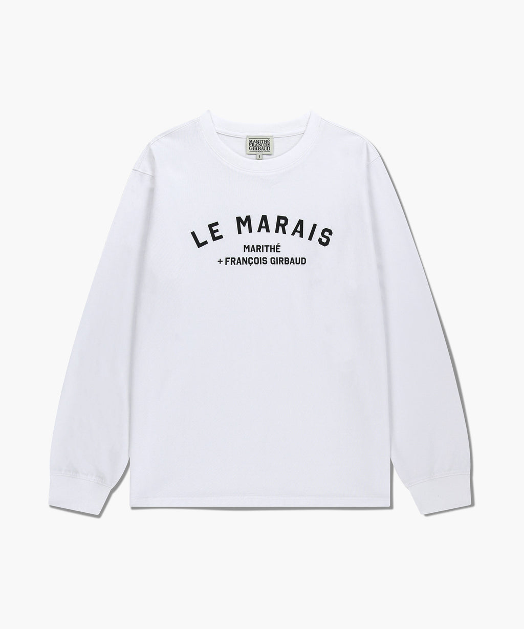 Marithe & Francois Girbaud - Le Marais Long Sleeve (White) product image 6 | TRAB K-Fashion Australia