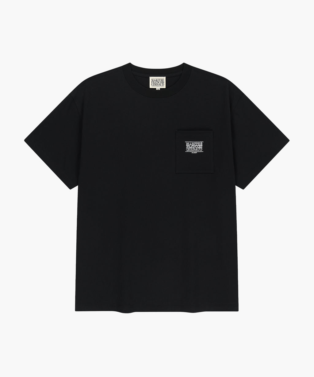 Marithe & Francois Girbaud - Doodle Classic Logo Pocket Tee (Black) product image 6 | TRAB K-Fashion Australia