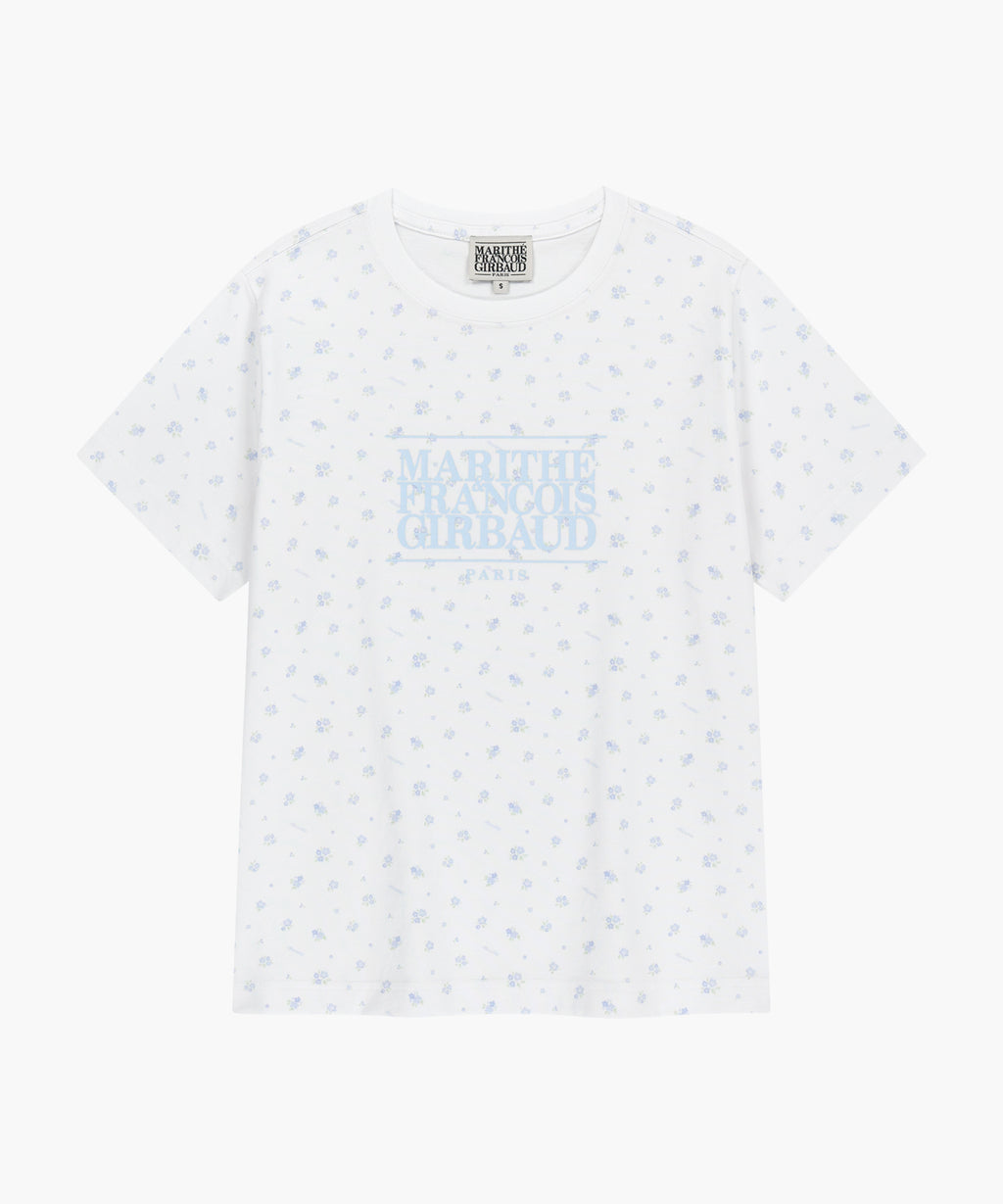 Marithe & Francois Girbaud - [Pre-order – Ships 23 Jun] Classic Logo Tee (Flower) product image 6 | TRAB K-Fashion Australia