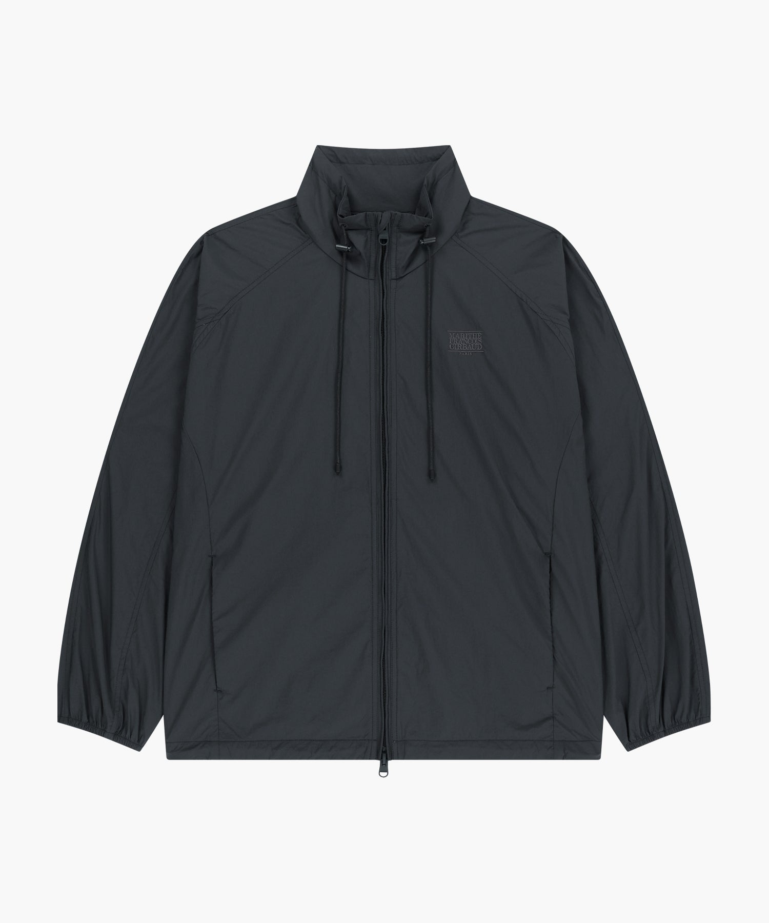 Marithe & Francois Girbaud - Highneck Packable Nylon Jacket (Charcoal) product image 6 | TRAB K-Fashion Australia