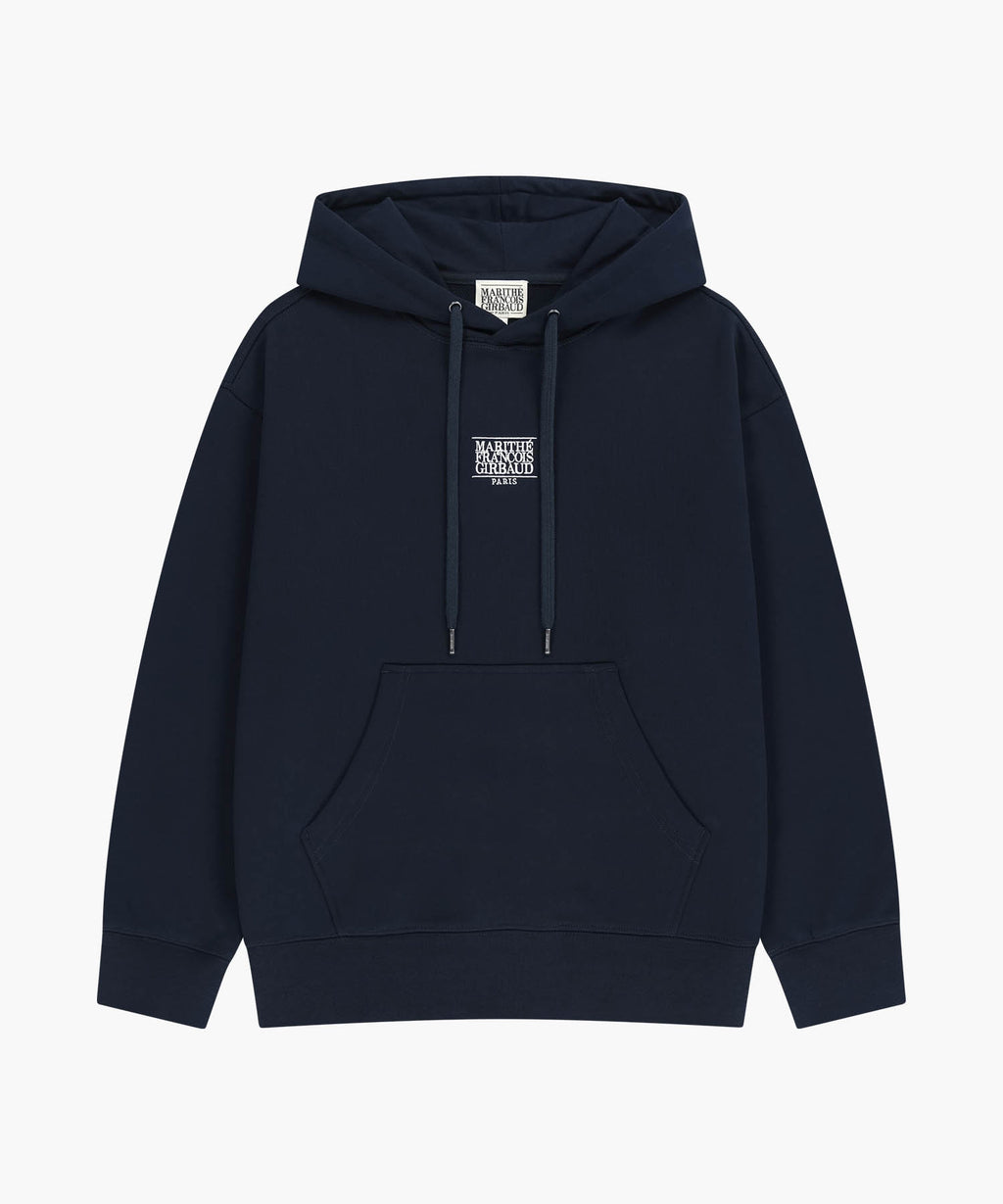 Marithe & Francois Girbaud - Small Classic Logo Hoodie (Navy) product image 6 | TRAB K-Fashion Australia