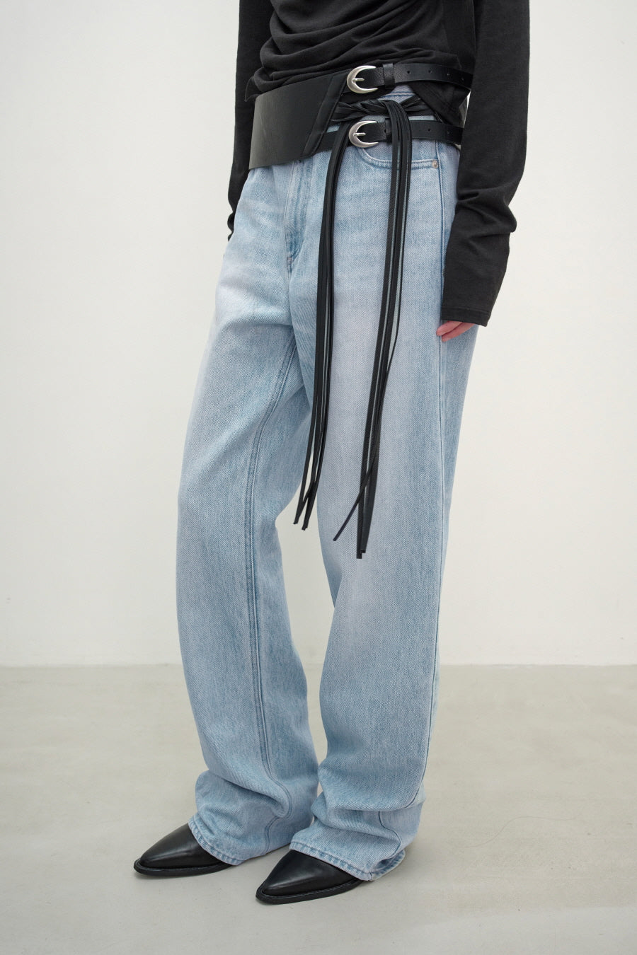 Insilence - Classic Washed Denim (Light Blue) product image 3 | TRAB K-Fashion Australia