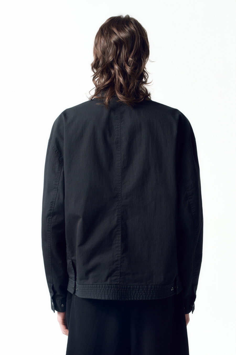 Insilence - Washed Cotton Studded Jumper (Washed Black) product image 4 | TRAB K-Fashion Australia