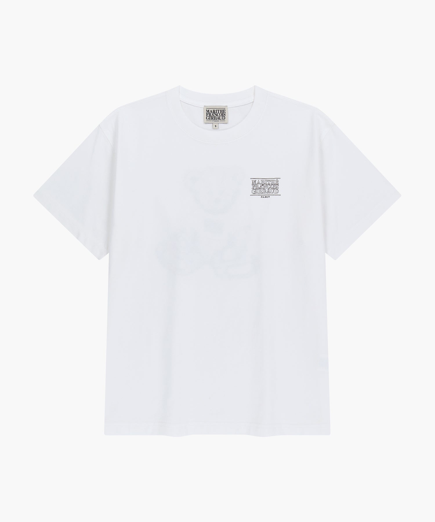 Marithe & Francois Girbaud - Doodle Bear Tee (White) product image 6 | TRAB K-Fashion Australia