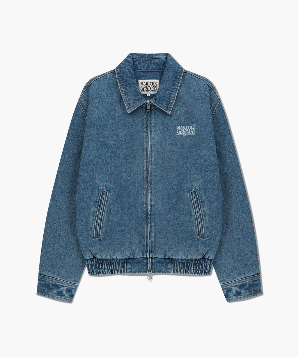 Marithe & Francois Girbaud - Denim Blouson Jacket (Blue) product image 6 | TRAB K-Fashion Australia