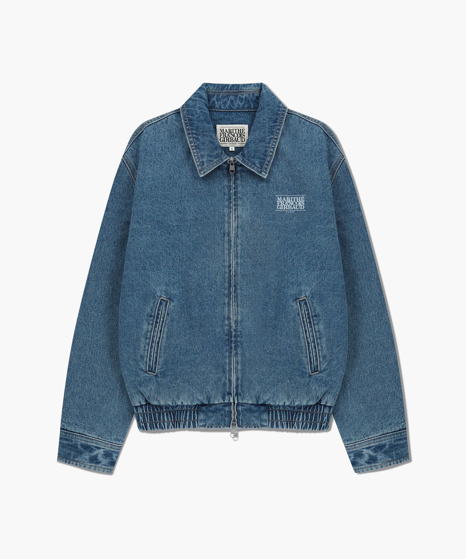 Marithe & Francois Girbaud - Denim Blouson Jacket (Blue) product image 6 | TRAB K-Fashion Australia