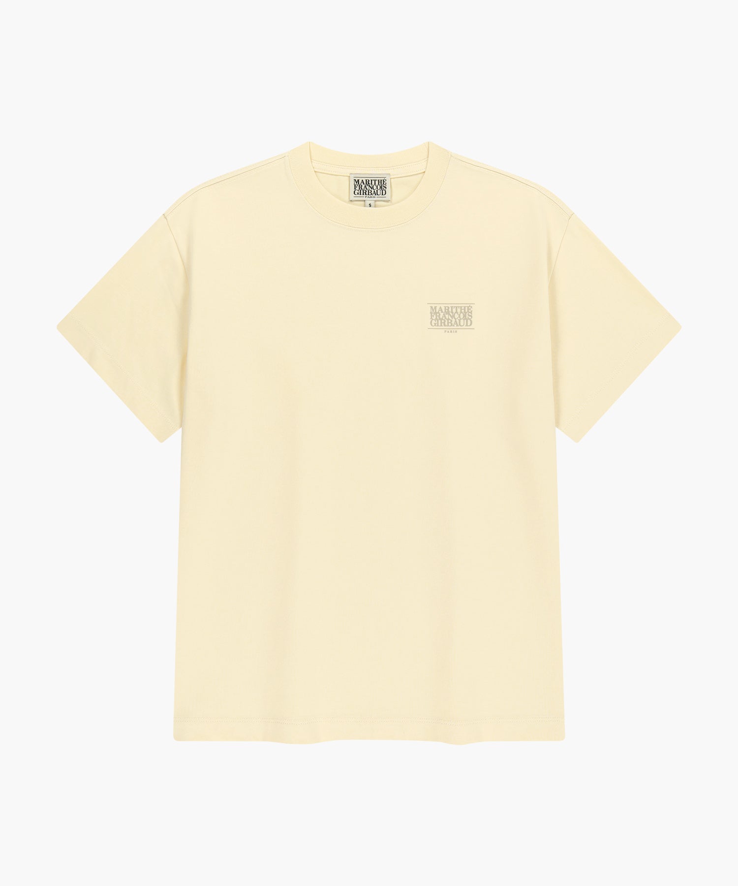 Marithe & Francois Girbaud - Aerocool Small Classic Logo Tee (Beige) product image 6 | TRAB K-Fashion Australia