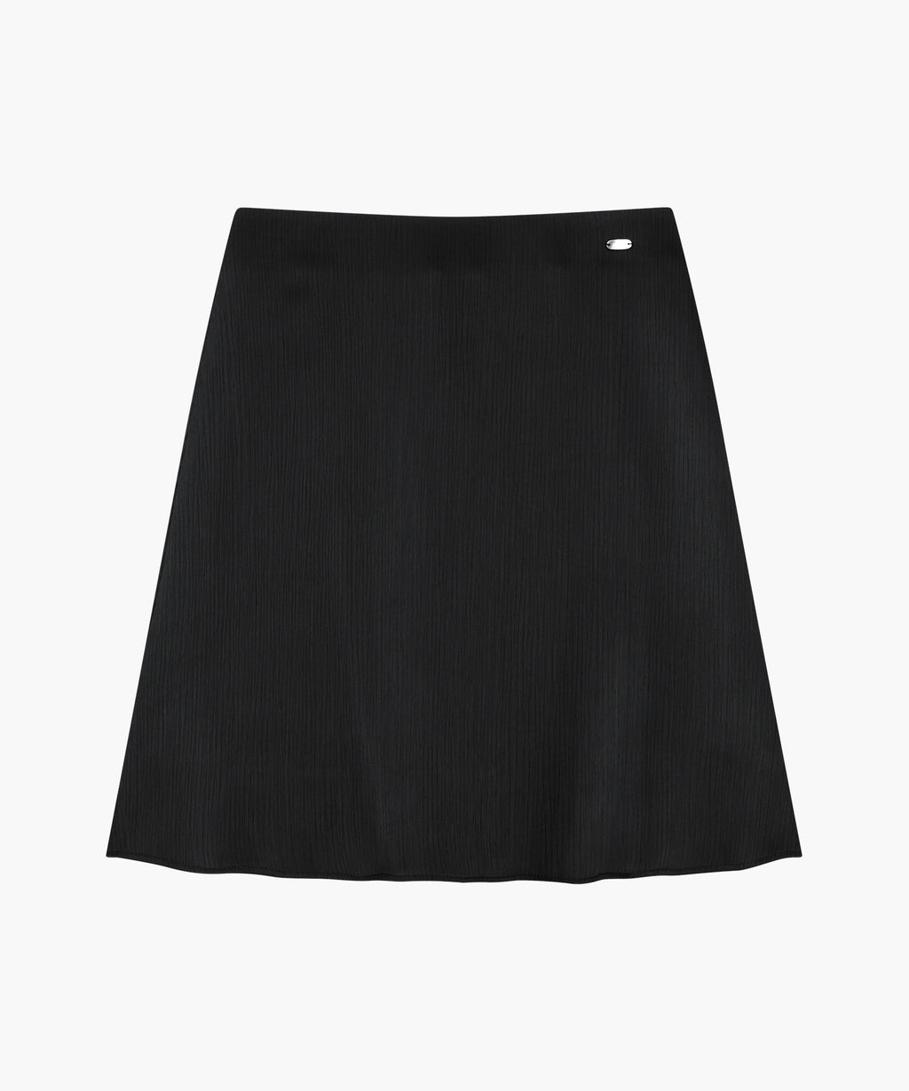 Marithe & Francois Girbaud - Satin Skirt (Black) product image 6 | TRAB K-Fashion Australia