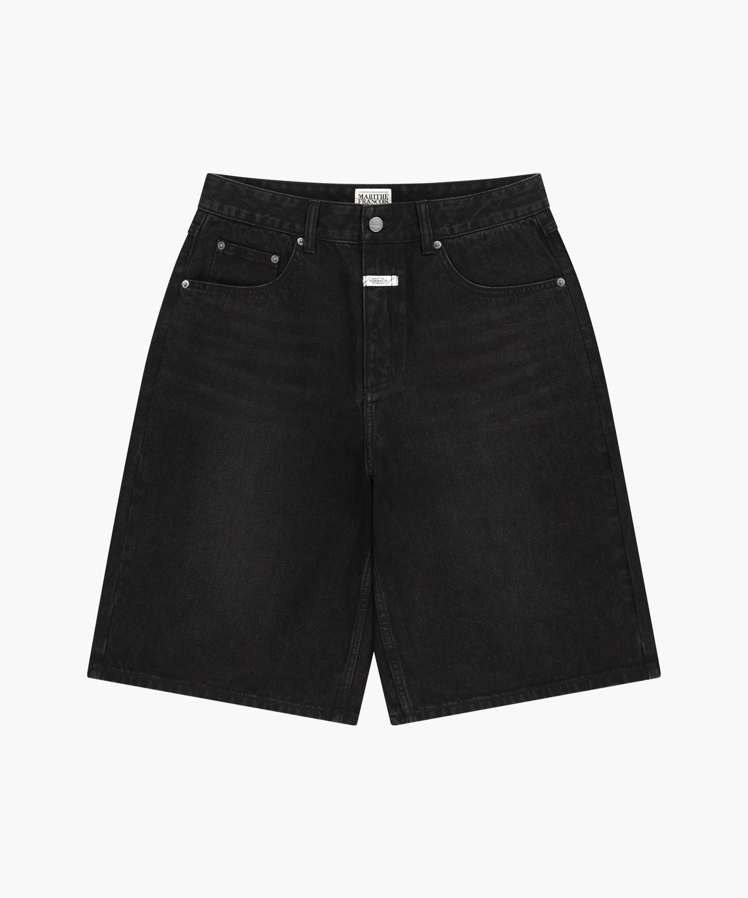 Marithe & Francois Girbaud - Bermuda Denim Pants (Black) product image 6 | TRAB K-Fashion Australia