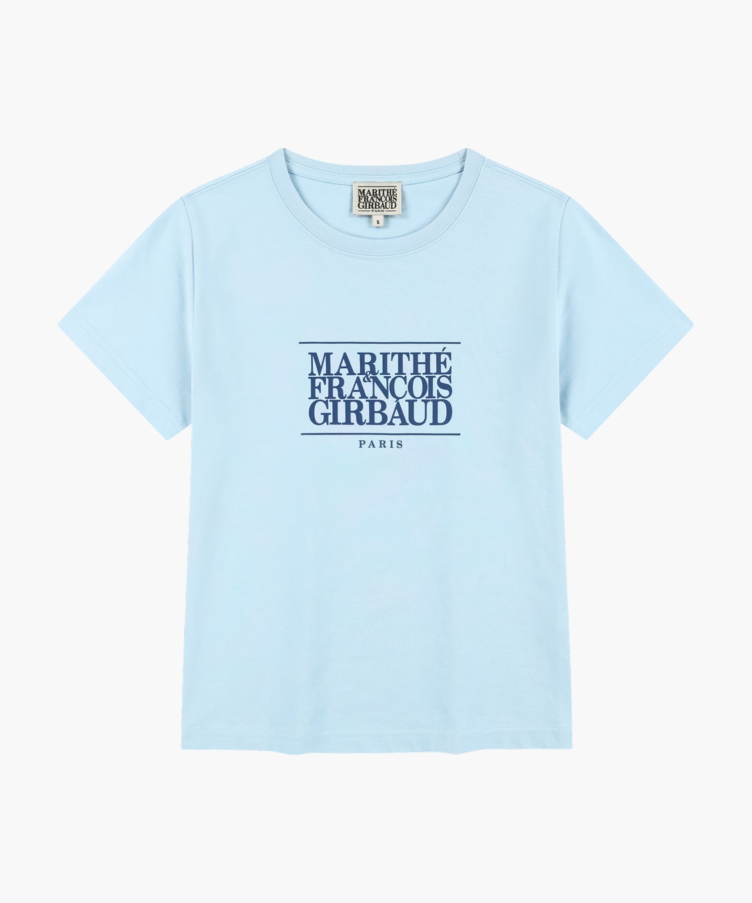 Marithe & Francois Girbaud - Classic Logo Tee (Ice Blue) product image 6 | TRAB K-Fashion Australia