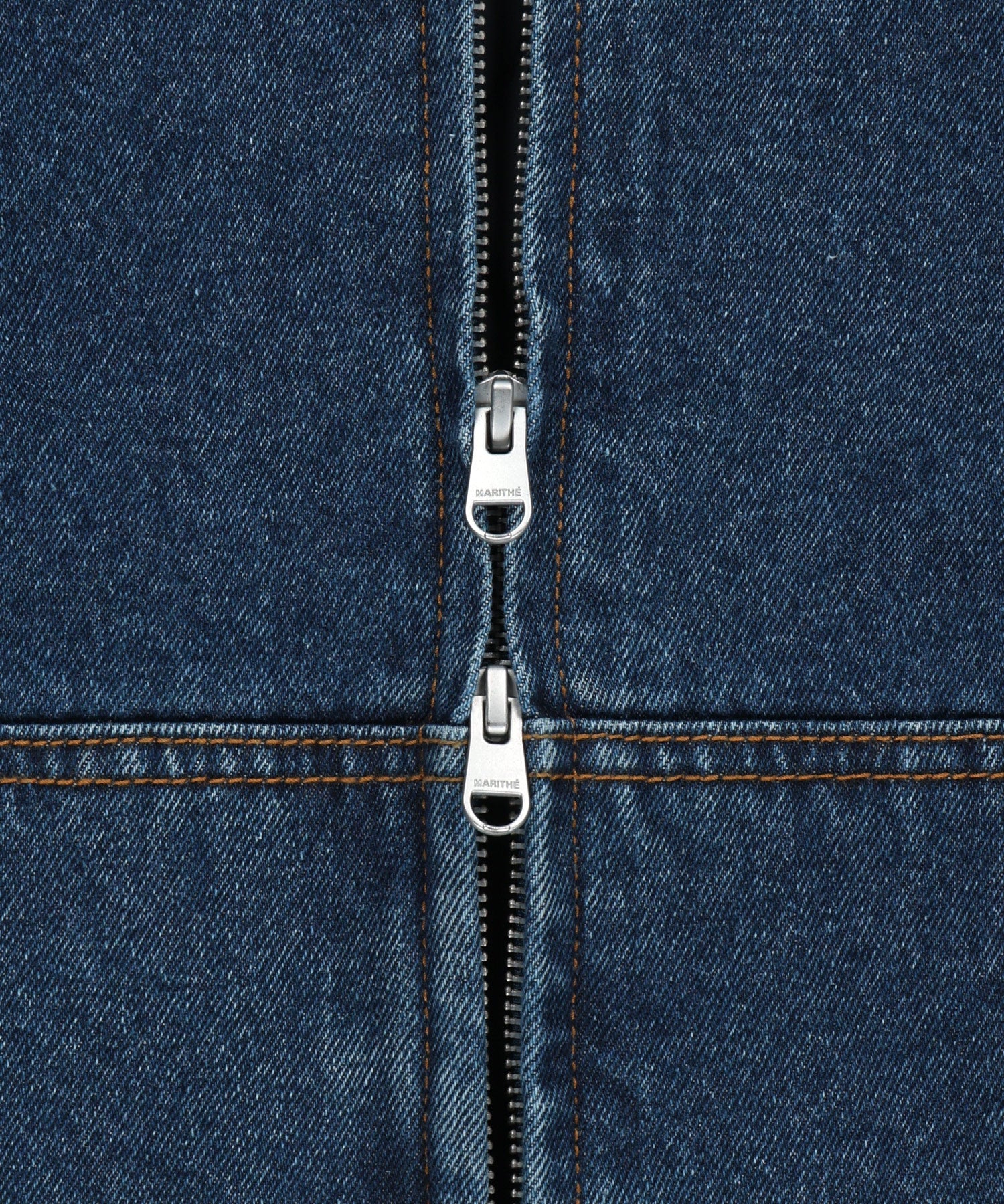 Marithe & Francois Girbaud - Denim Hoodie Jacket (Blue) product image 6 | TRAB K-Fashion Australia