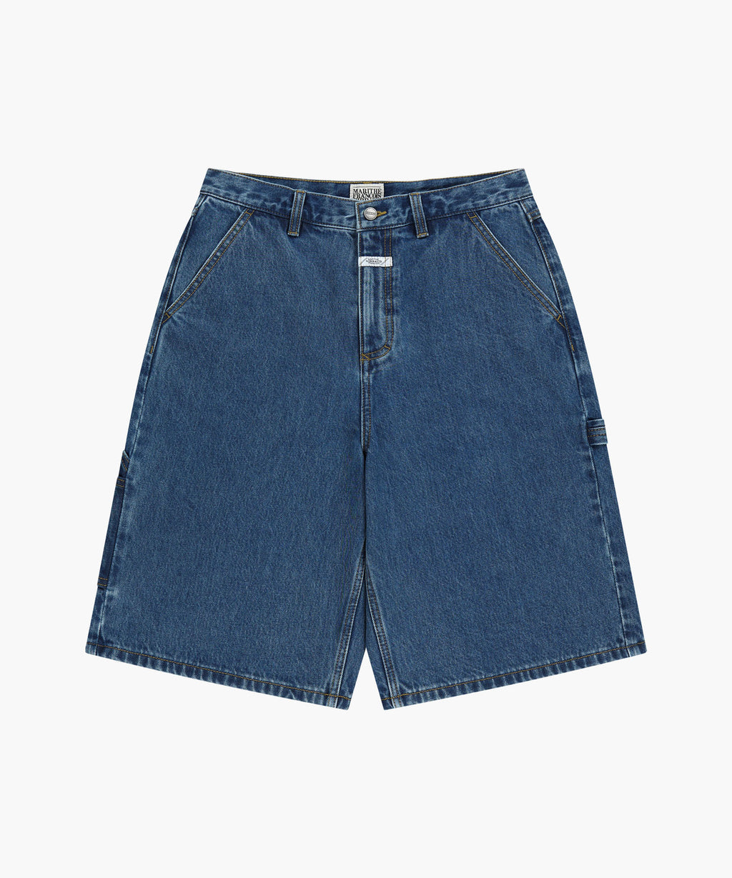 Marithe & Francois Girbaud - Bermuda Carpenter Denim Shorts (Blue) product image 6 | TRAB K-Fashion Australia