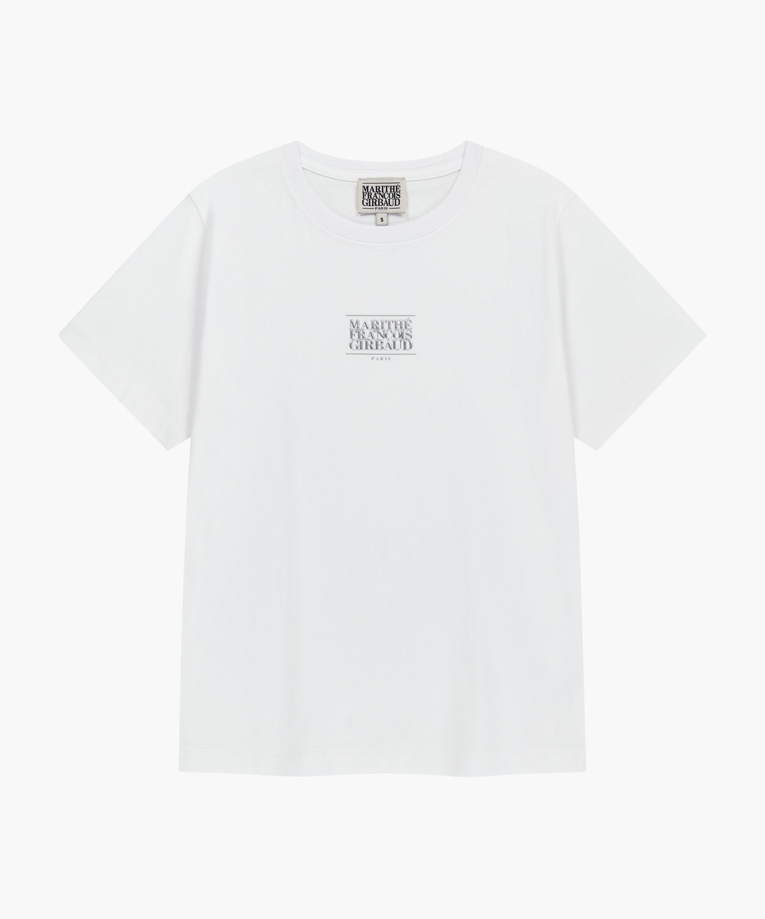Marithe & Francois Girbaud - Small Classic Logo Tee (White) product image 6 | TRAB K-Fashion Australia