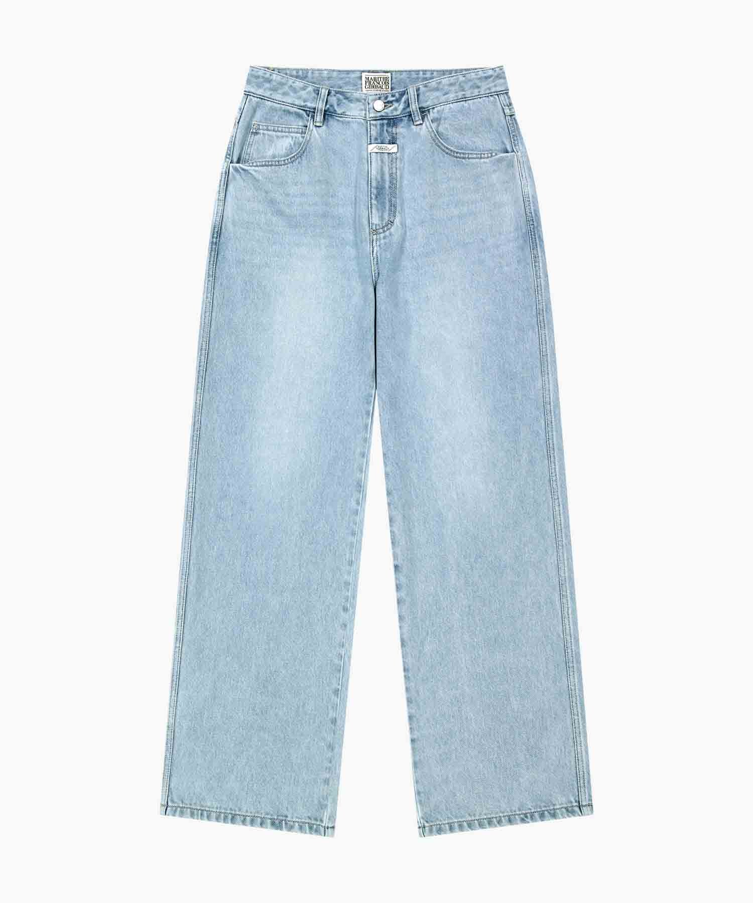 Marithe & Francois Girbaud - New M High Straight Denim Pants (Light Blue) product image 6 | TRAB K-Fashion Australia
