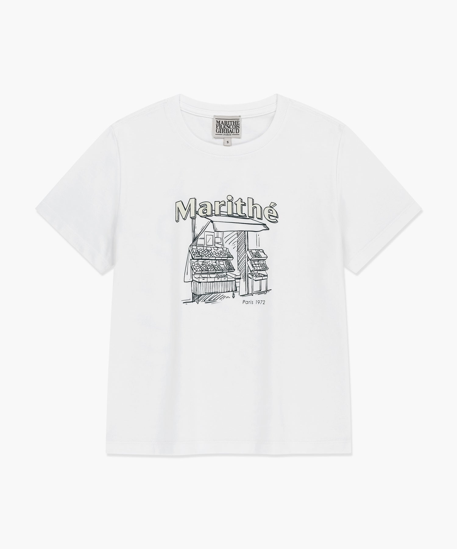 Marithe & Francois Girbaud - French Fruit Shop Graphic Tee (White) product image 6 | TRAB K-Fashion Australia