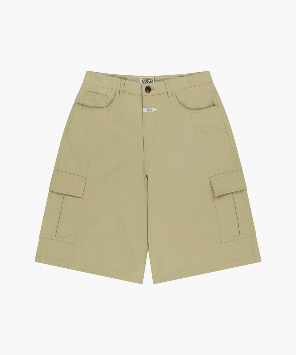 Marithe & Francois Girbaud - Cargo Half Pants (Beige) product image 6 | TRAB K-Fashion Australia