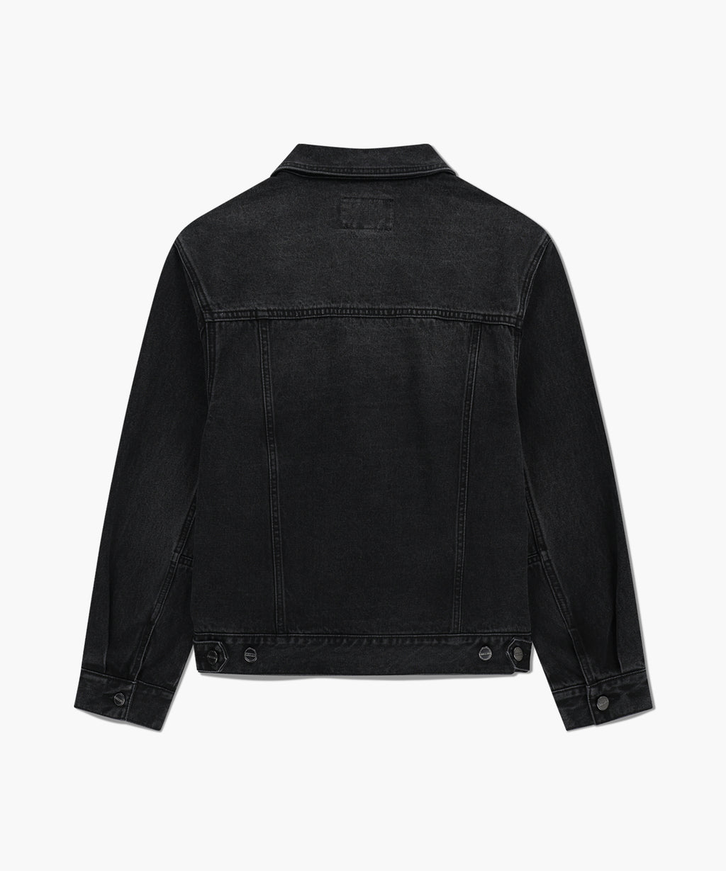 Marithe & Francois Girbaud - Denim Trucker Jacket (Black) product image 6 | TRAB K-Fashion Australia
