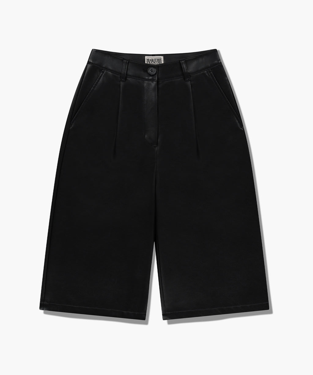 Marithe & Francois Girbaud - Regular Logo Bermuda Pants (Black) product image 6 | TRAB K-Fashion Australia