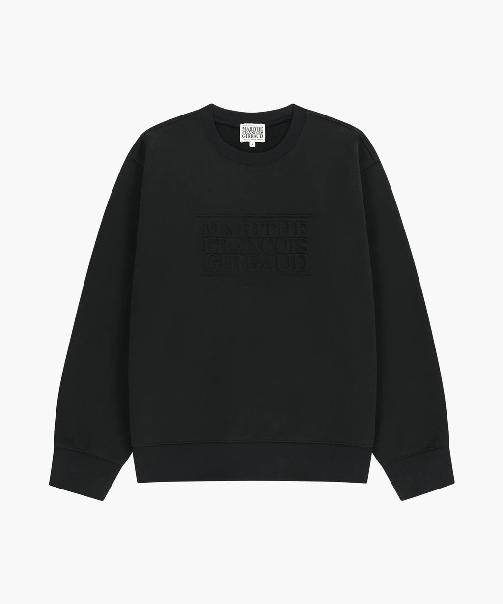 Marithe & Francois Girbaud - Embo Classic Logo Sweatshirt (Black) product image 6 | TRAB K-Fashion Australia