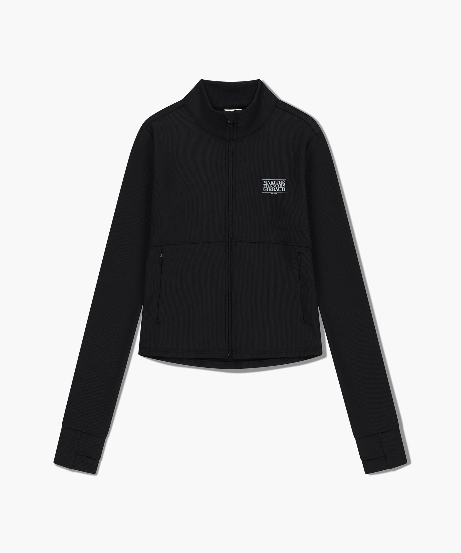 Marithe & Francois Girbaud - Marithe Sport W Slim Zip-up Jacket (Black) product image 6 | TRAB K-Fashion Australia