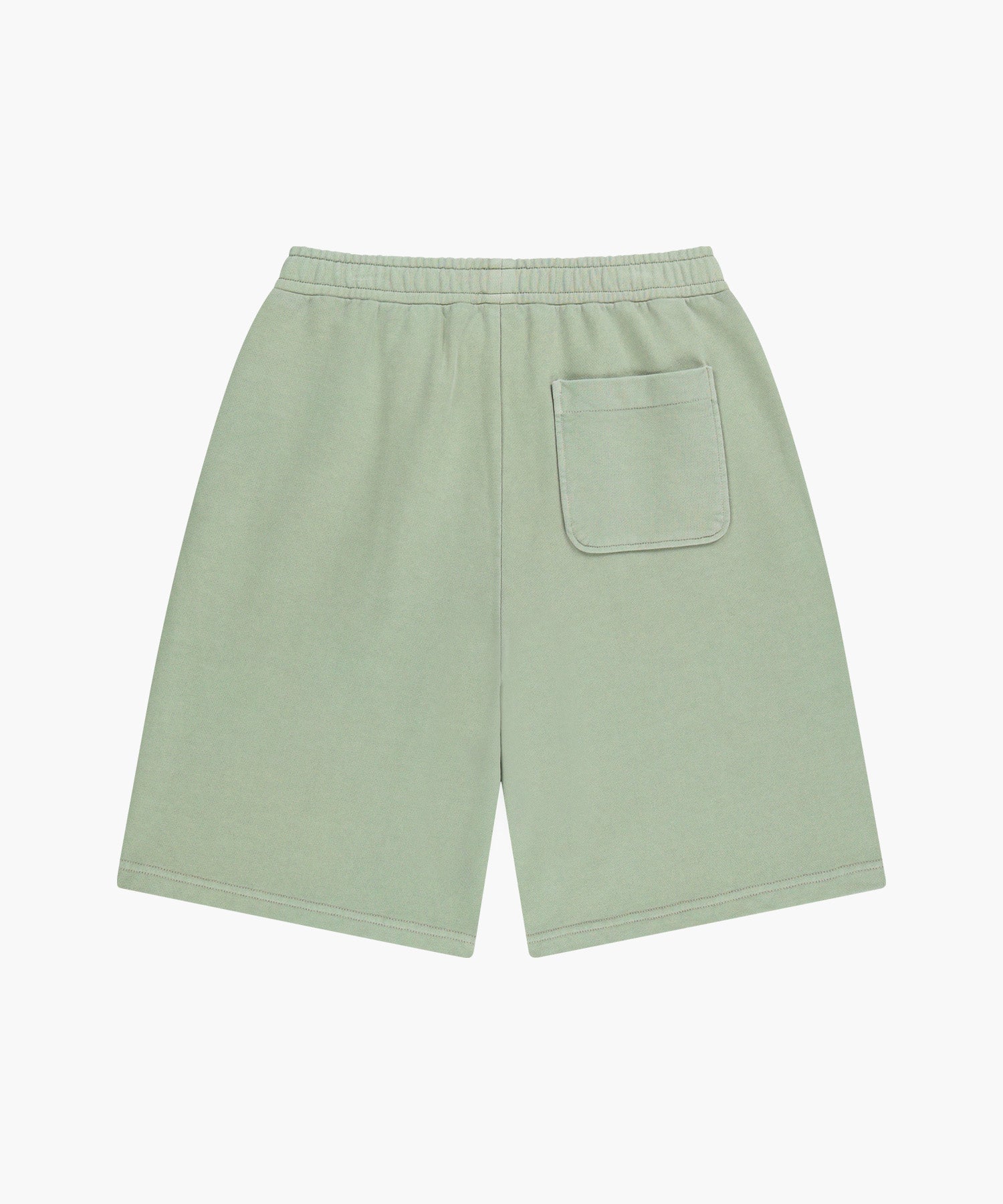 Marithe & Francois Girbaud - Outline Classic Logo Dyeing Bermuda Sweat Shorts (Mint) product image 6 | TRAB K-Fashion Australia