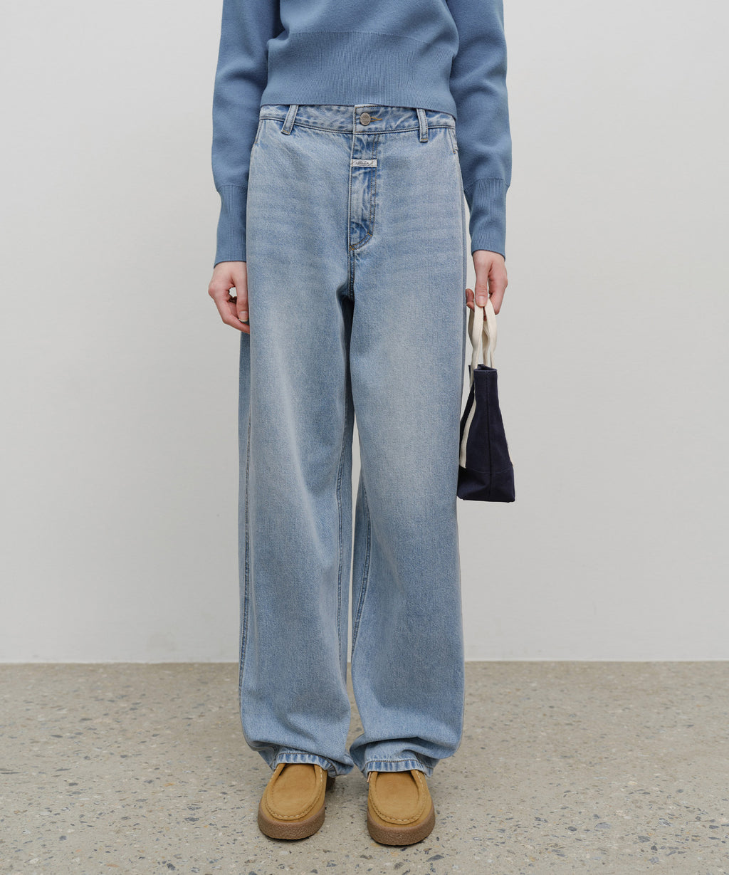 Marithe & Francois Girbaud - Classic Logo Canvas Tote Bag (Navy) product image 6 | TRAB K-Fashion Australia