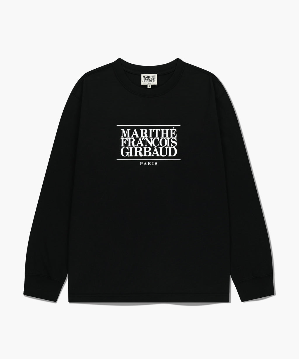 Marithe & Francois Girbaud - Classic Logo Long Sleeve (Black) product image 6 | TRAB K-Fashion Australia