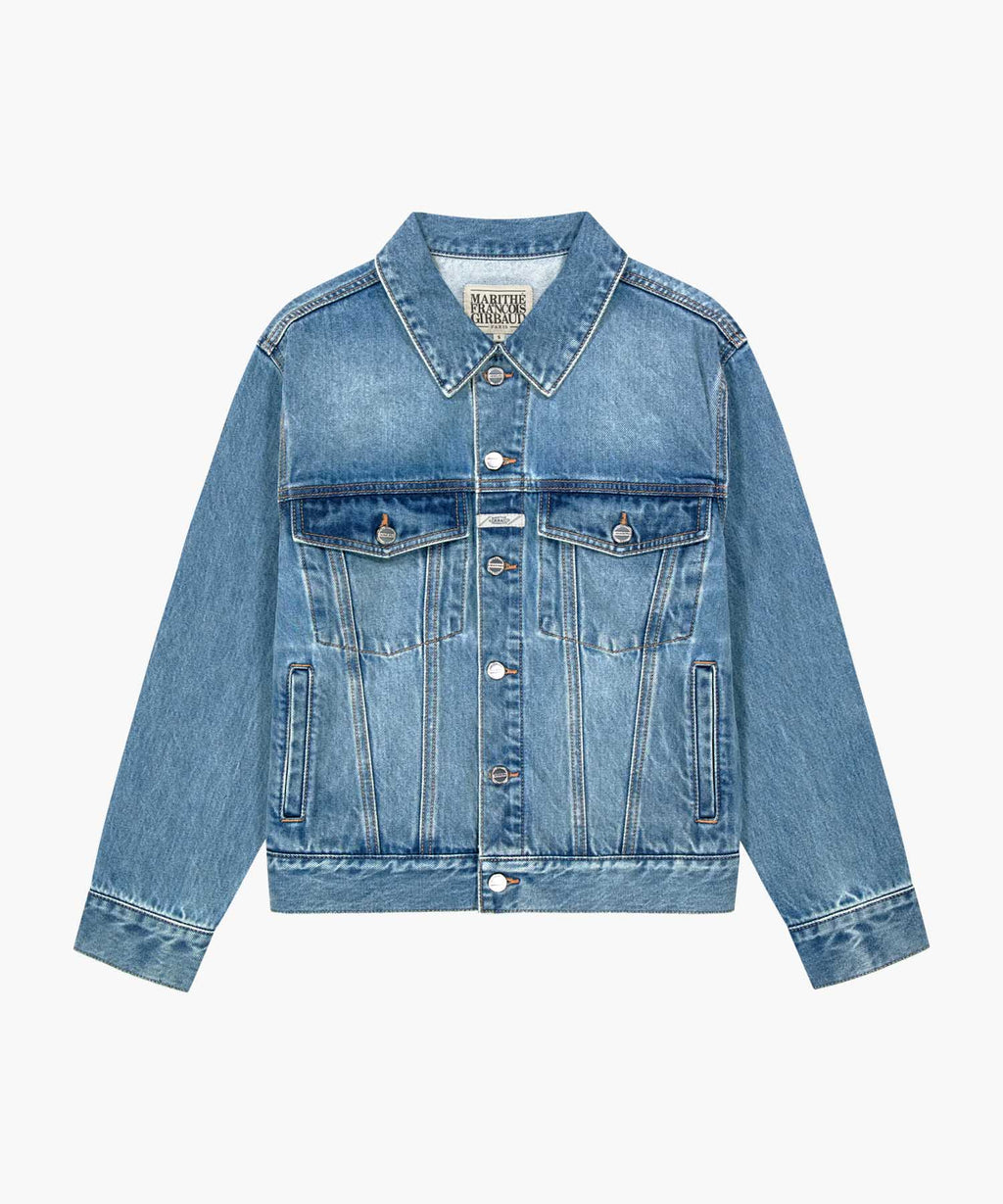 Marithe & Francois Girbaud - Denim Trucker Jacket (Light Blue) product image 6 | TRAB K-Fashion Australia