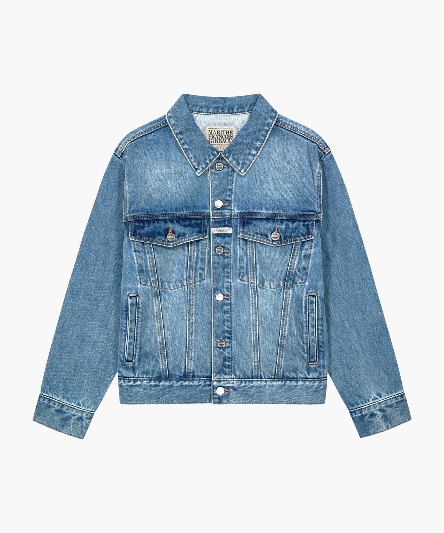 Marithe & Francois Girbaud - Denim Trucker Jacket (Light Blue) product image 6 | TRAB K-Fashion Australia