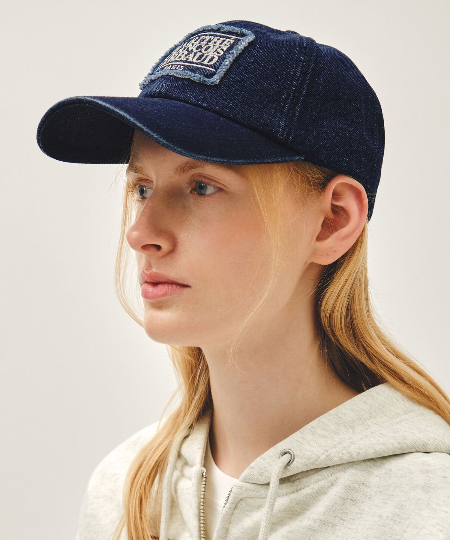 Marithe & Francois Girbaud - Pigment Small Classic Logo Cap (Dark Blue) product image 6 | TRAB K-Fashion Australia