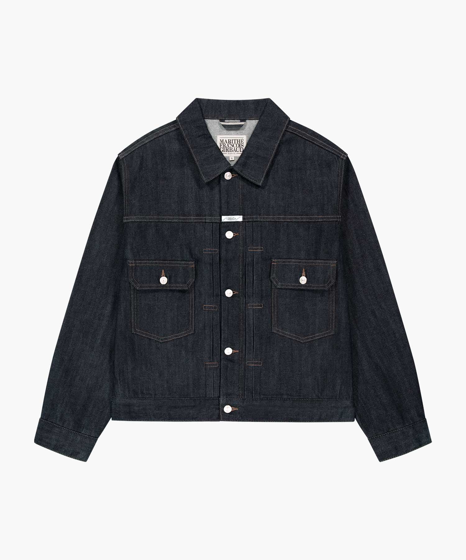 Marithe & Francois Girbaud - Selvage Denim Trucker Jacket (Indigo) product image 6 | TRAB K-Fashion Australia