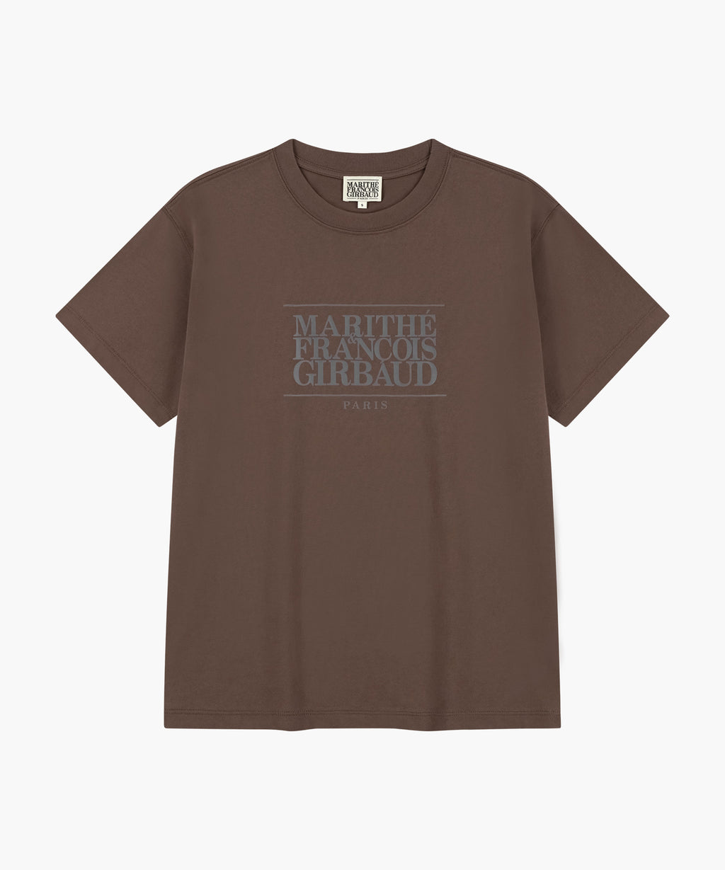 Marithe & Francois Girbaud - Classic Logo Tee (Brown) product image 6 | TRAB K-Fashion Australia