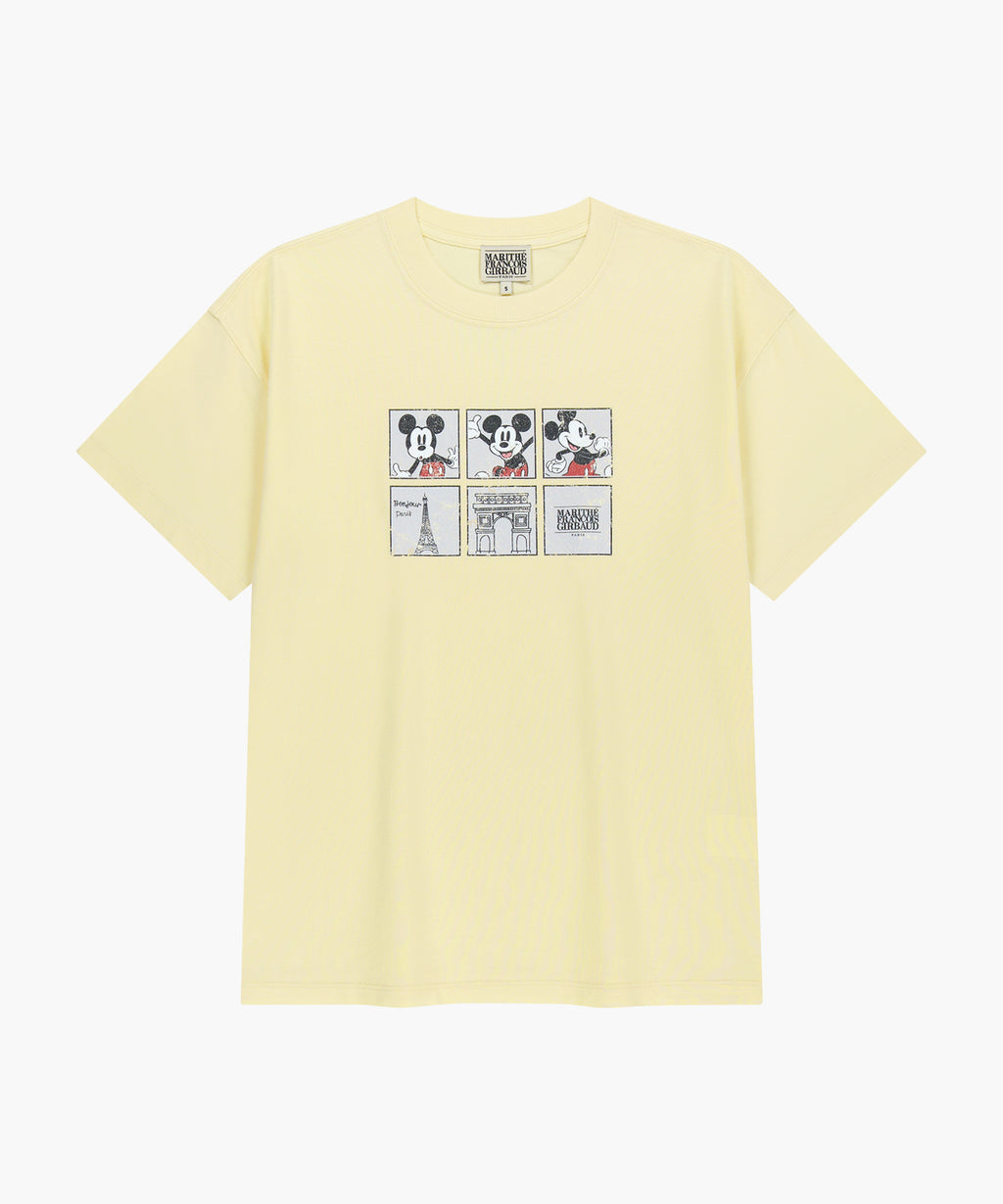 Marithe & Francois Girbaud - Mickey_filmstrip Tee (Butter) product image 6 | TRAB K-Fashion Australia