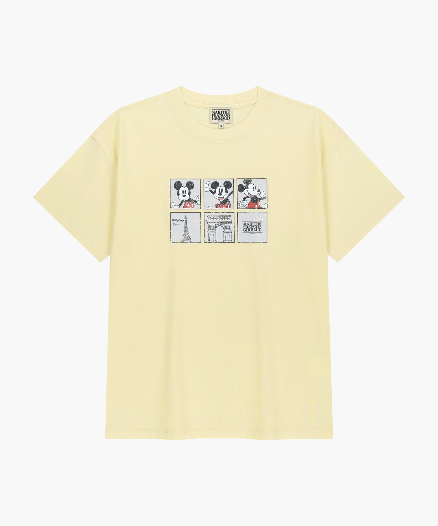 Marithe & Francois Girbaud - Mickey_filmstrip Tee (Butter) product image 6 | TRAB K-Fashion Australia