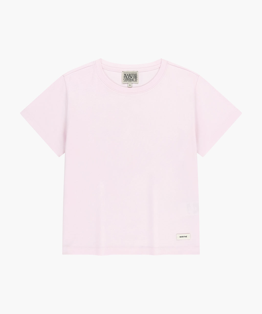 Marithe & Francois Girbaud - Basic Tee (Light Pink) product image 6 | TRAB K-Fashion Australia