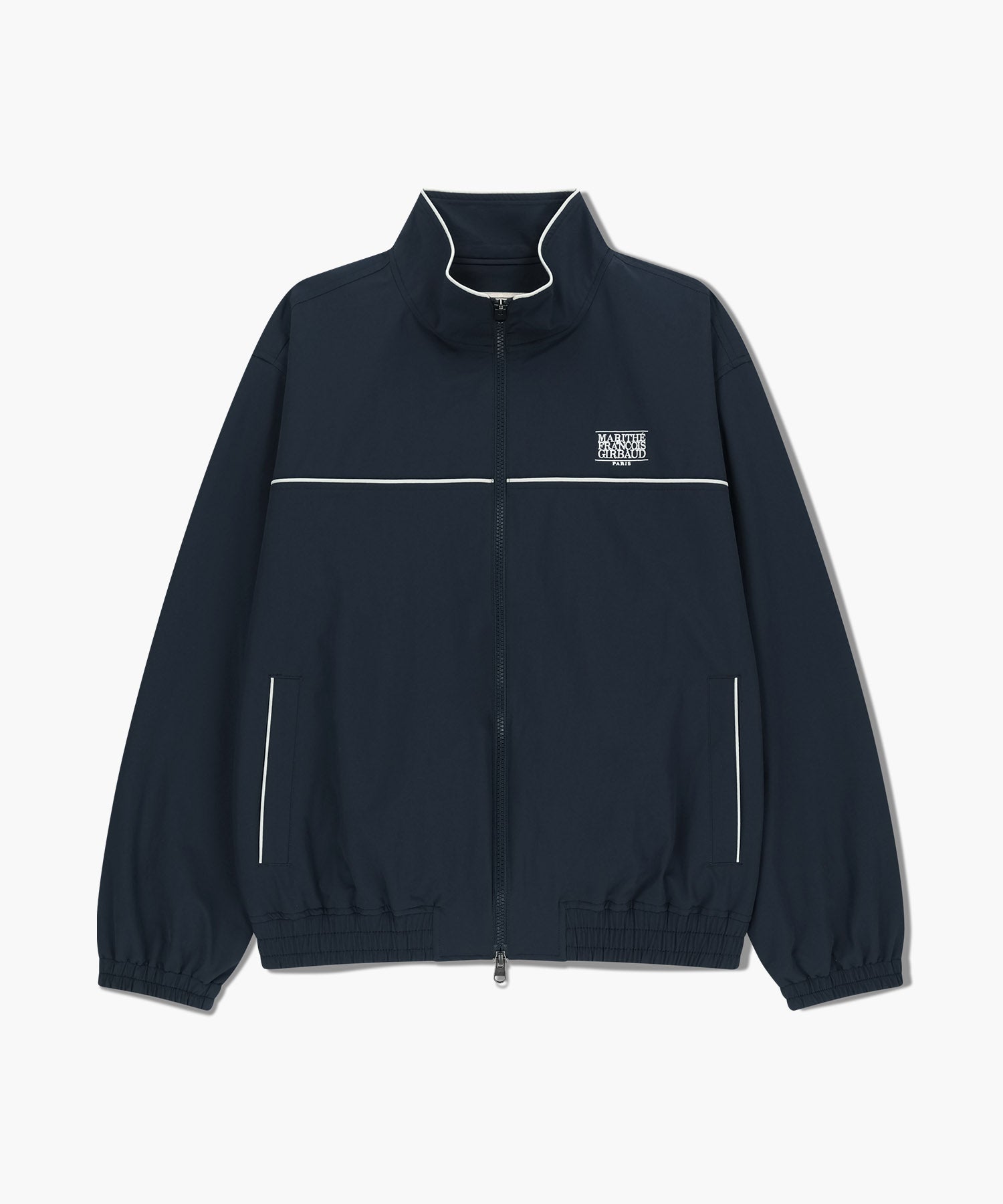Marithe & Francois Girbaud - Marithe Sport Nylon Track Zip-up Jacket (Navy) product image 6 | TRAB K-Fashion Australia