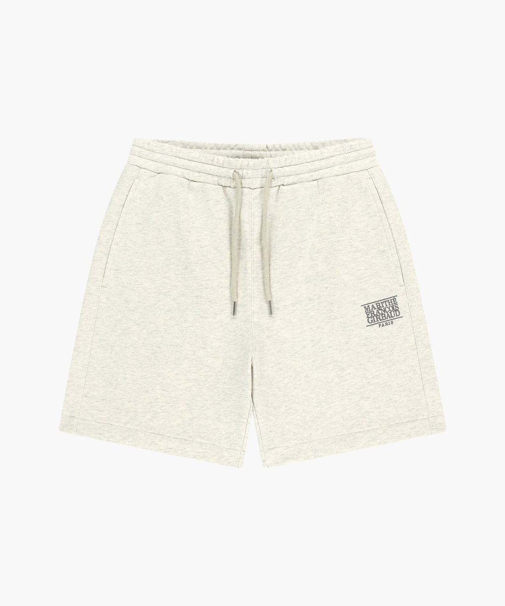 Marithe & Francois Girbaud - Classic Logo Sweat Shorts (Oatmeal) product image 8 | TRAB K-Fashion Australia