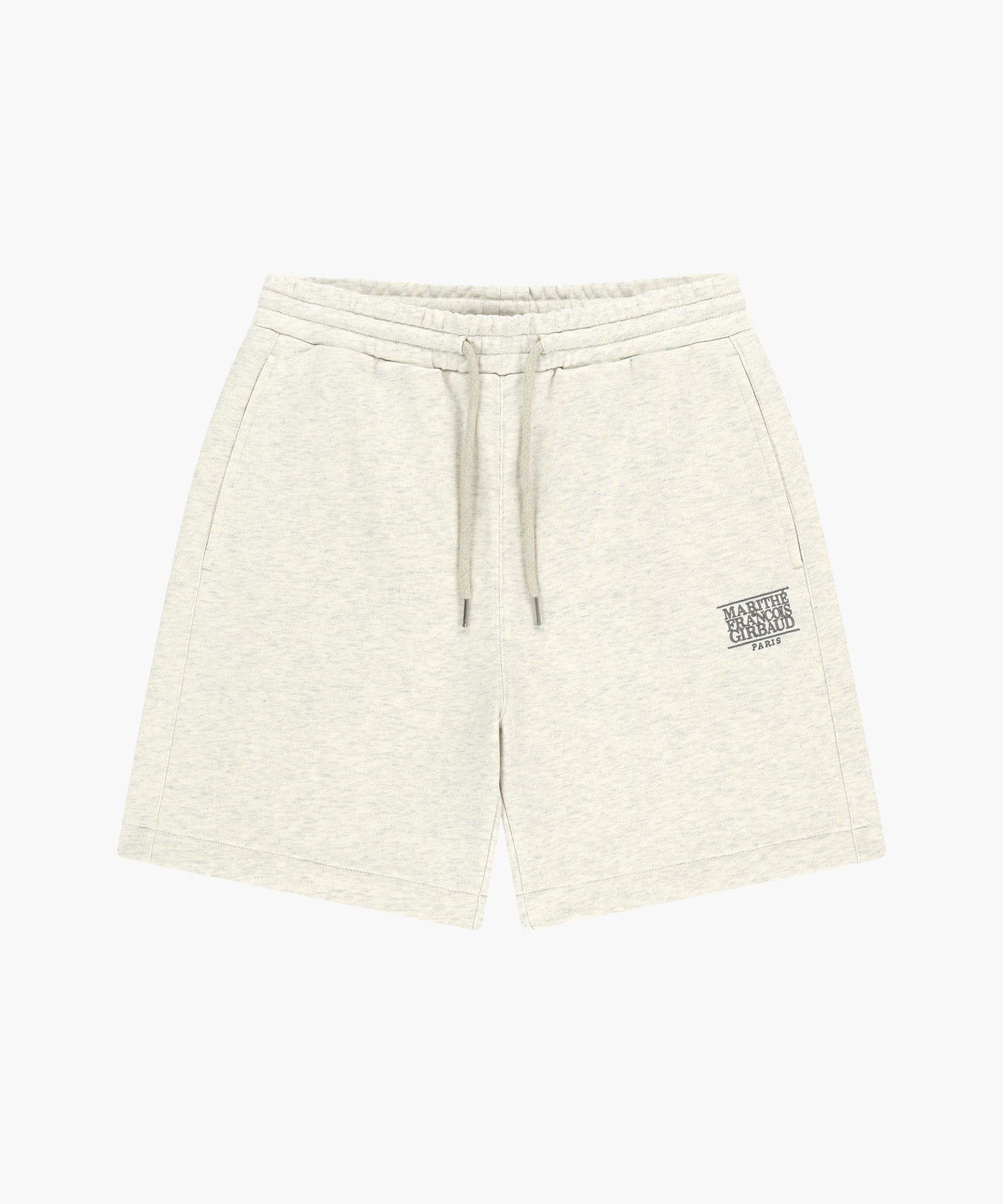 Marithe & Francois Girbaud - Classic Logo Sweat Shorts (Oatmeal) product image 8 | TRAB K-Fashion Australia
