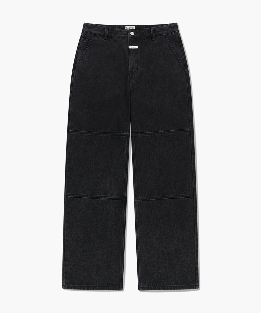 Marithe & Francois Girbaud - Double Knee Carpenter Denim Pants (Black) product image 6 | TRAB K-Fashion Australia