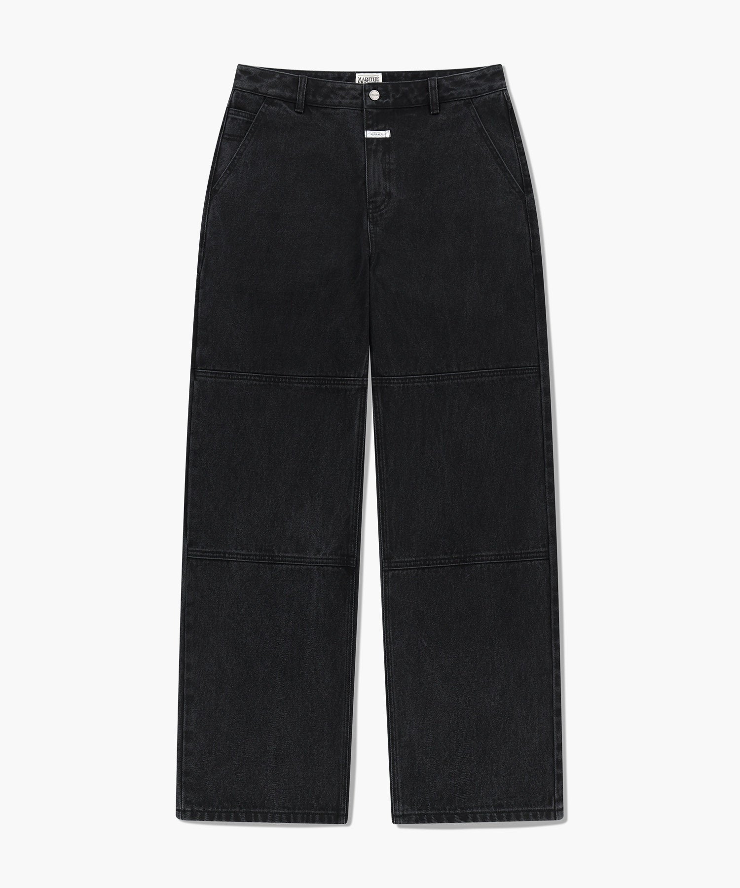 Marithe & Francois Girbaud - Double Knee Carpenter Denim Pants (Black) product image 6 | TRAB K-Fashion Australia