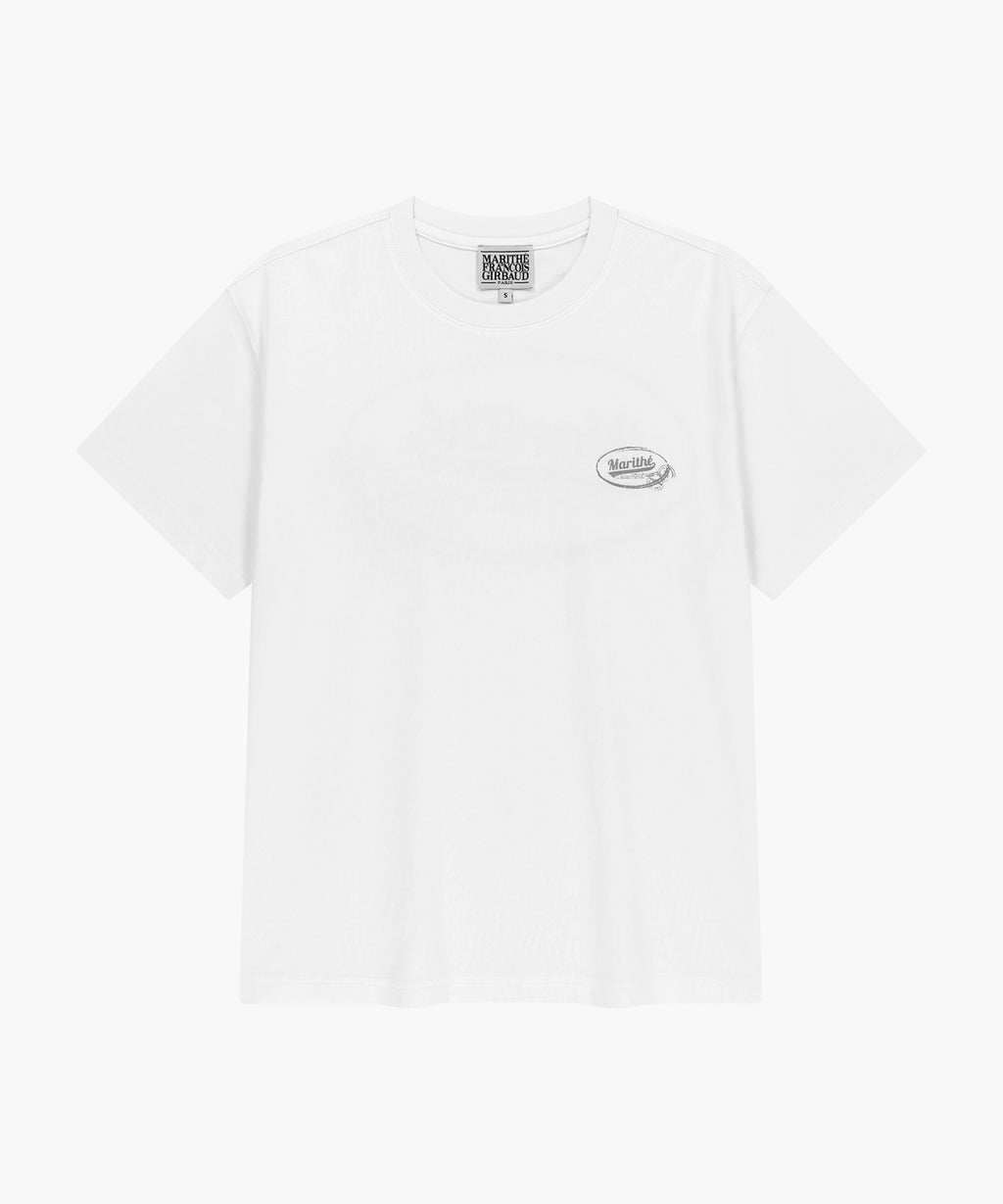 Marithe & Francois Girbaud - Vintage Logo Typo Tee (White) product image 6 | TRAB K-Fashion Australia