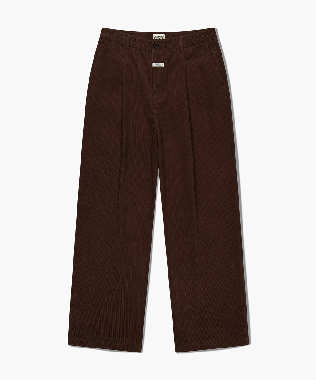 Marithe & Francois Girbaud - Corduroy Pants (Brown) product image 6 | TRAB K-Fashion Australia