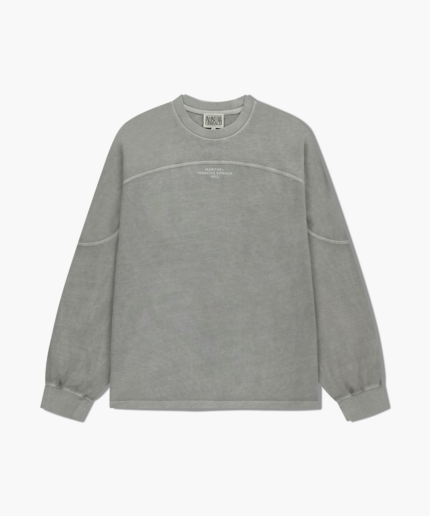 Marithe & Francois Girbaud - Incision Dyeing Long Sleeve (Gray) product image 6 | TRAB K-Fashion Australia