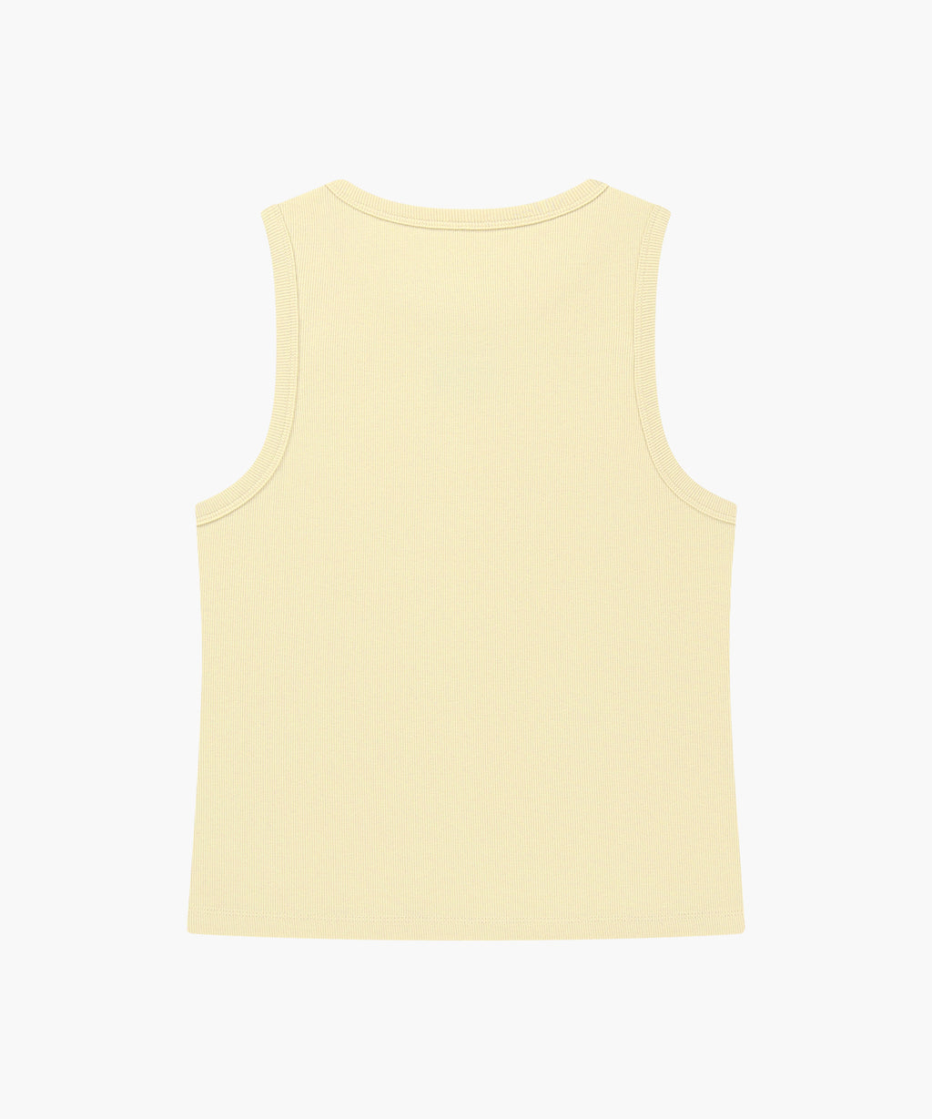 Marithe & Francois Girbaud - Small Classic Logo One Shoulder Layered Tee (Ivory) product image 6 | TRAB K-Fashion Australia