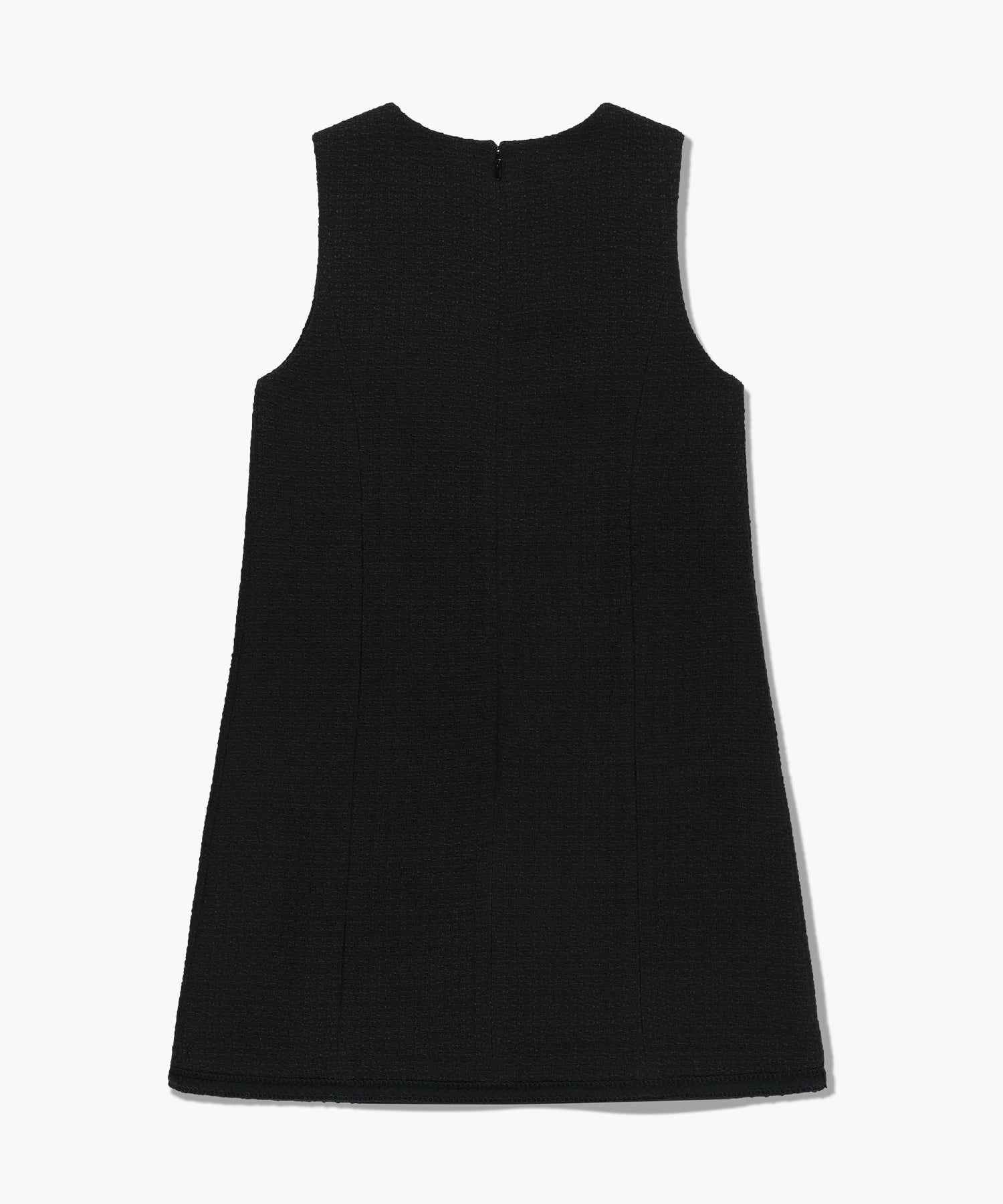 Marithe & Francois Girbaud - Tweed Sleeveless Dress (Black) product image 6 | TRAB K-Fashion Australia