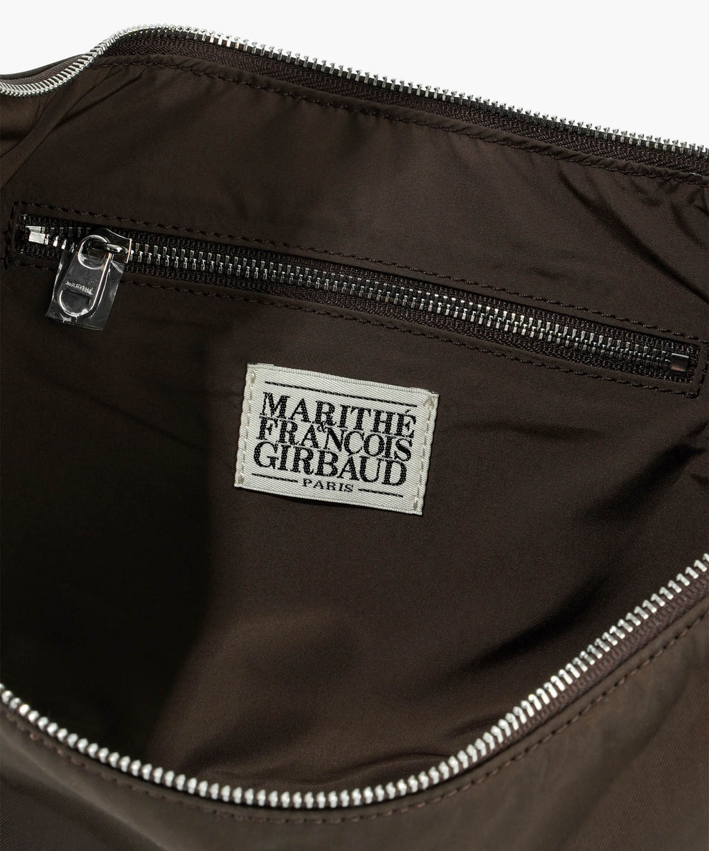 Marithe & Francois Girbaud - Classic Logo Deep Hobo Cross Bag (Brown) product image 6 | TRAB K-Fashion Australia