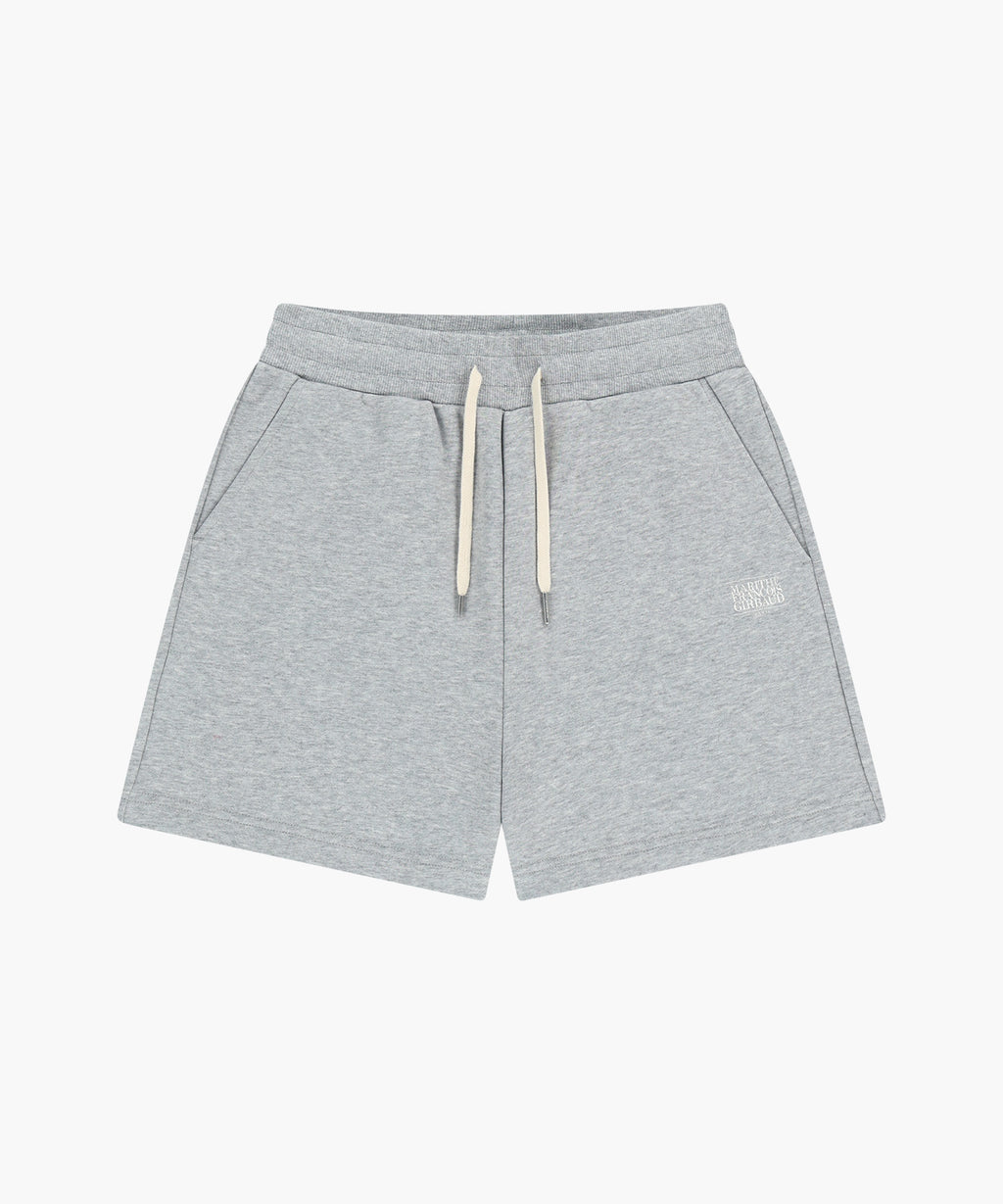 Marithe & Francois Girbaud - Vintage Classic Logo Sweat Shorts (Heather Gray) product image 6 | TRAB K-Fashion Australia