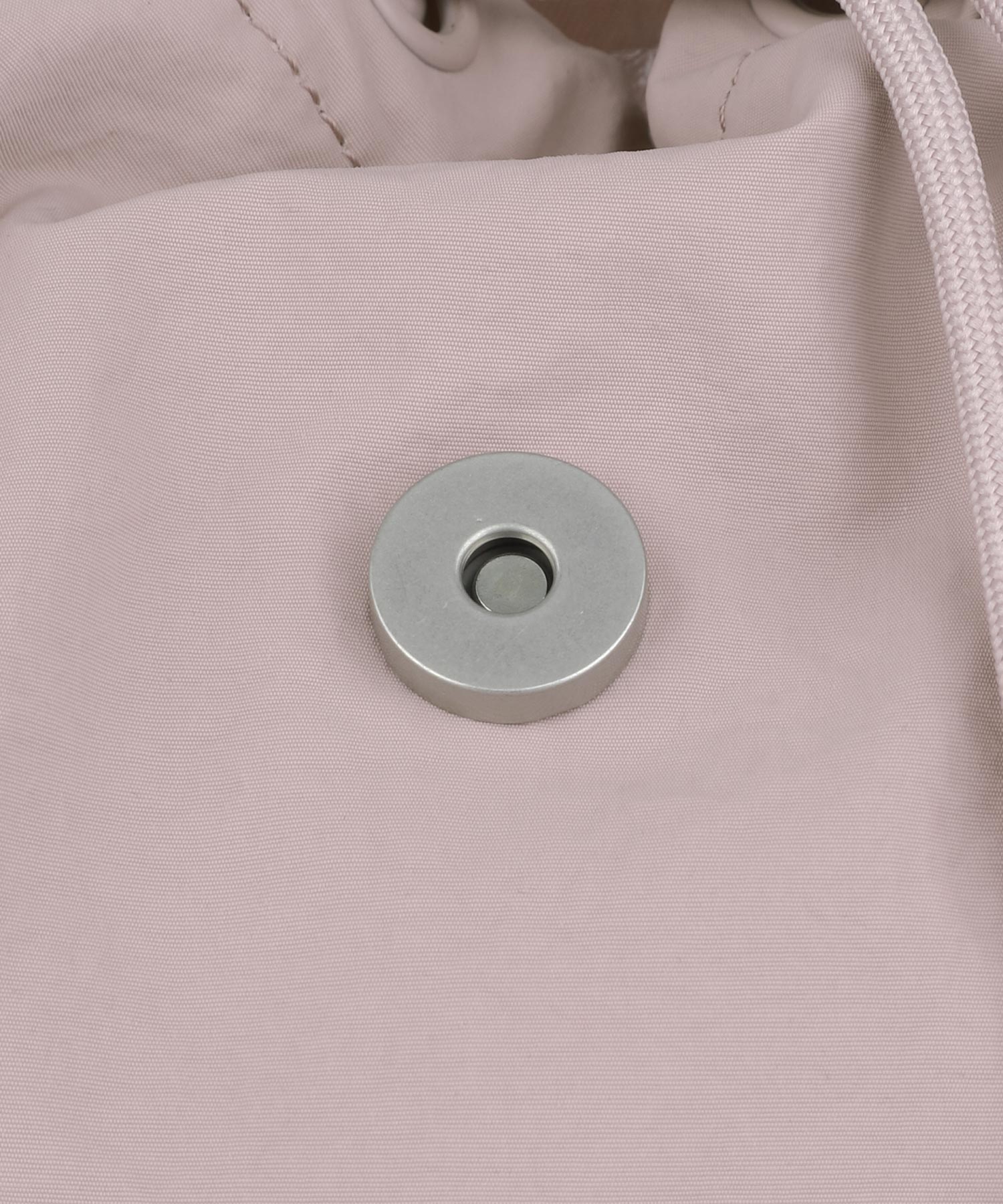Marithe & Francois Girbaud - Classic Logo Stopper Pocket Backpack (Gray Pink) product image 6 | TRAB K-Fashion Australia