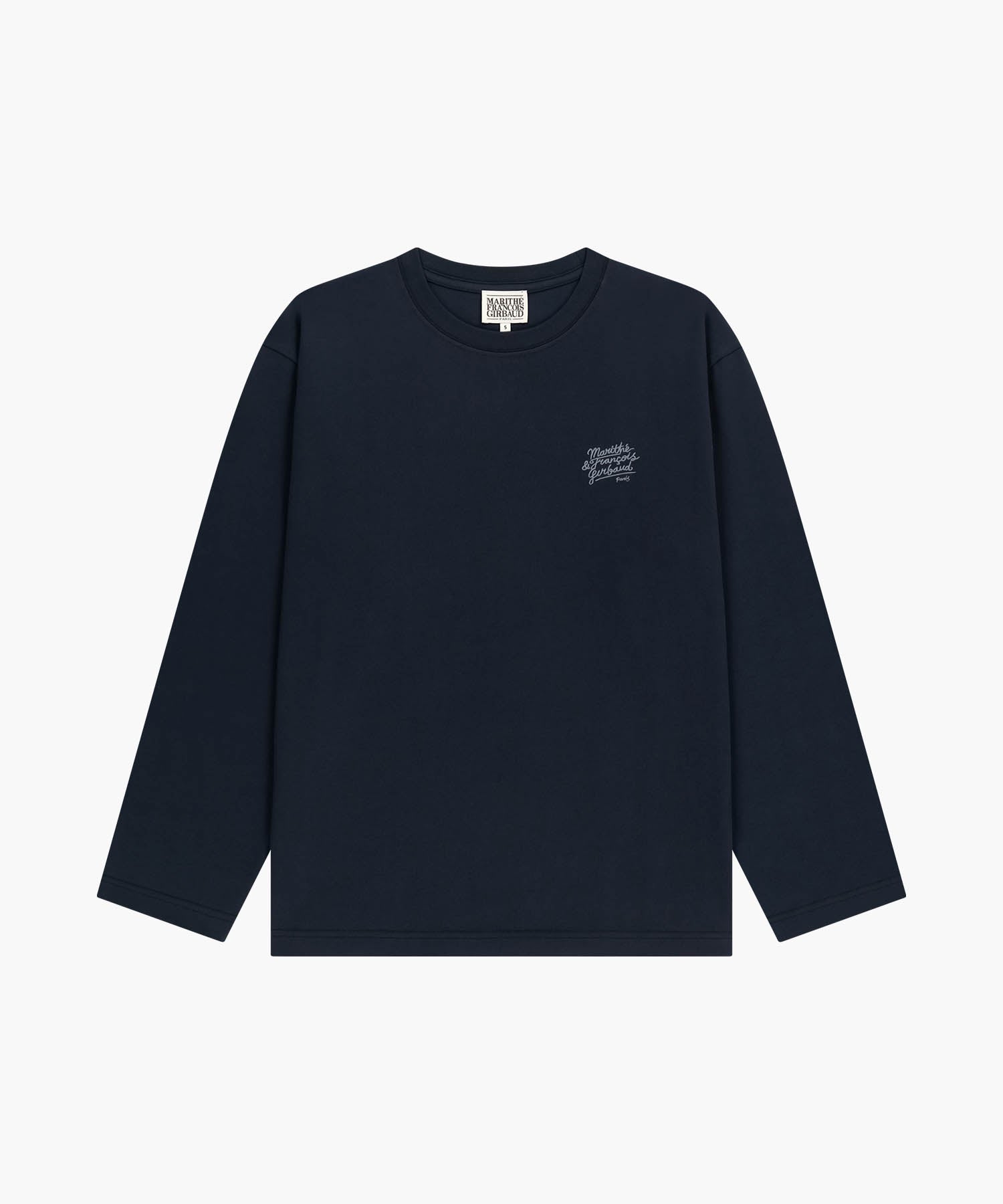 Marithe & Francois Girbaud - Back Drawing Logo Long Sleeve Tee (Navy) product image 6 | TRAB K-Fashion Australia